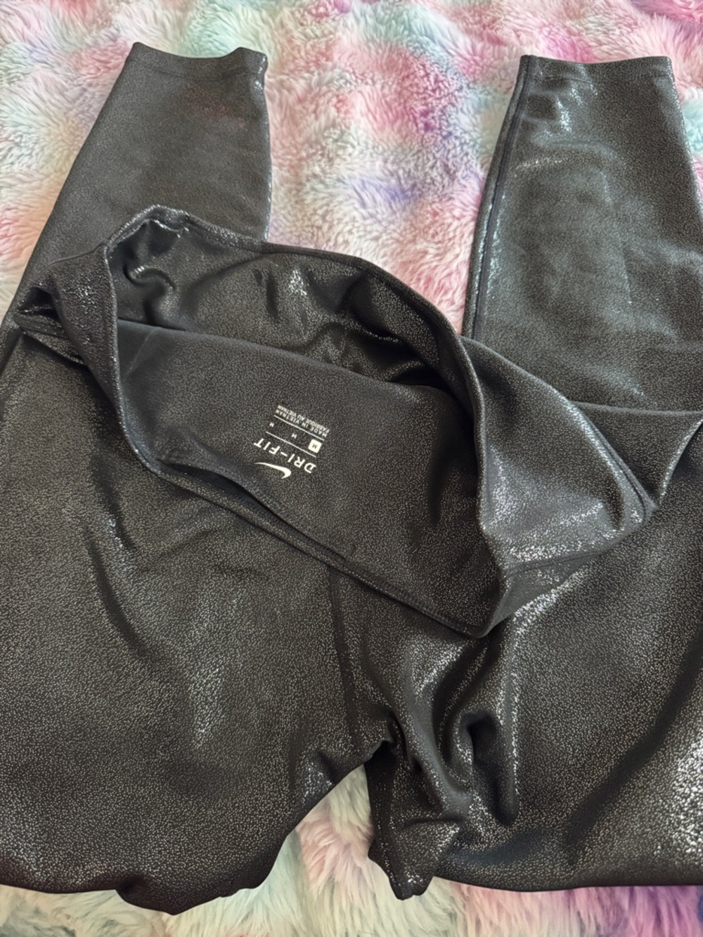 Nike Black Shiny Leggings